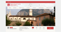 Desktop Screenshot of parrocchiadicastello.it